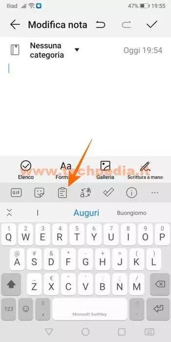 appunti cloud windows android 091