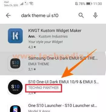 huawei samsung ui dark note10 010