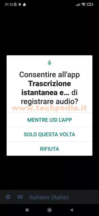 trascrizione automatica google 022