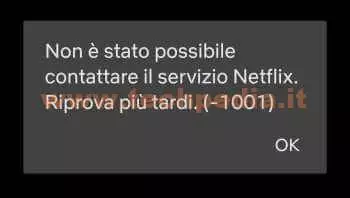 xiaomi errore 1001 netflix 013