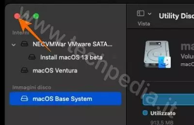 installare macos ventura pc windows vmware 106