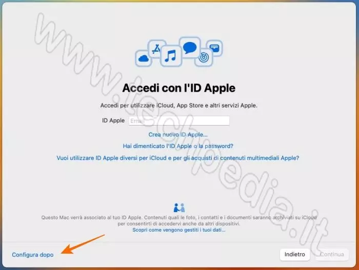 installare macos ventura pc windows vmware 150
