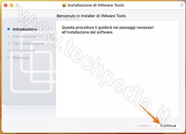 installare macos ventura pc windows vmware 198