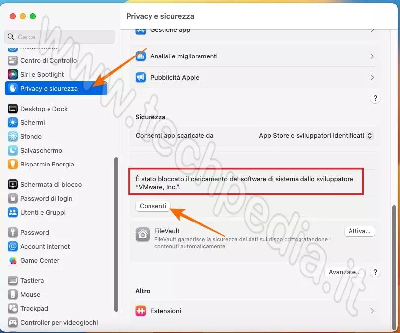 installare macos ventura pc windows vmware 213