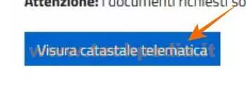 richiedere visura catastale agenzia entrate 013
