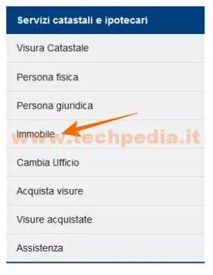 richiedere visura catastale agenzia entrate 042