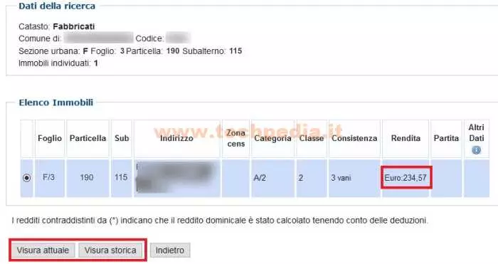 richiedere visura catastale agenzia entrate 037