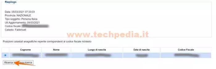 richiedere visura catastale agenzia entrate 091