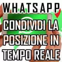 spostamenti tempo reale whatsapp logo