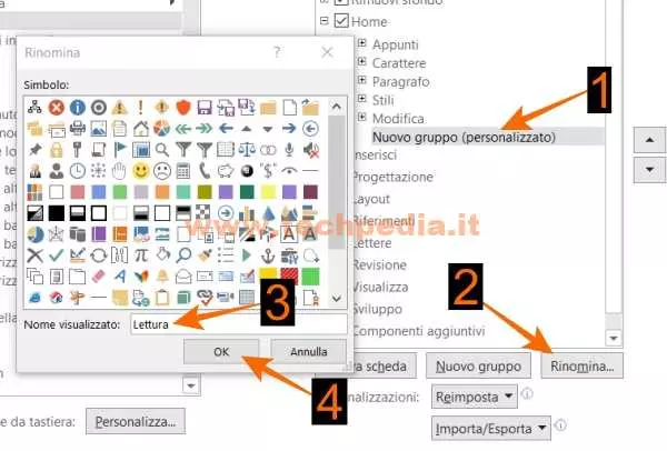 word legge alta voce documento 043