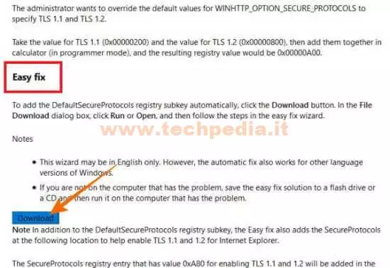 outlook errore server non supporta tipo crittografia 019