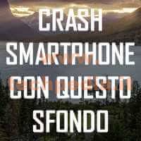 Android10 Immagine Smartphone Crash Logo