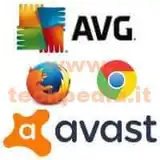 4 estensioni avg avast da rimuovere logo