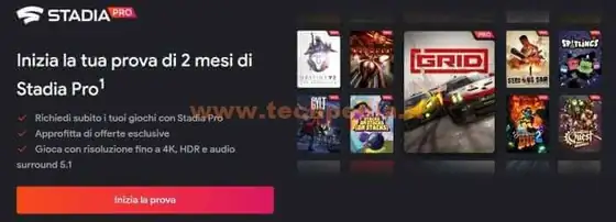 google stadia pro due mesi gratuiti 007