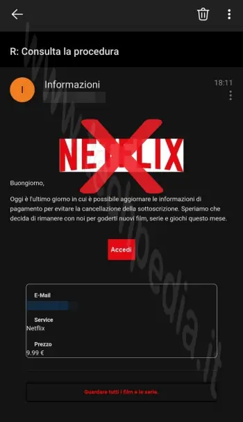 netflix condivisione account email sospette 013