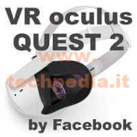 Oculus Quest 2 Nuovo Vr Facebook Logo