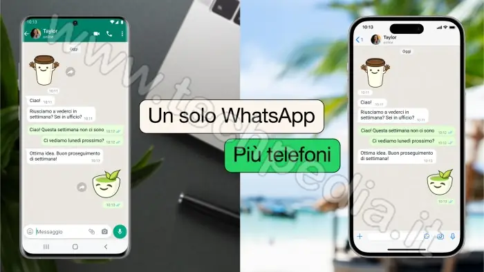 stesso whatsapp su piu telefoni 013