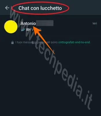 whatsapp nascondere chat 040