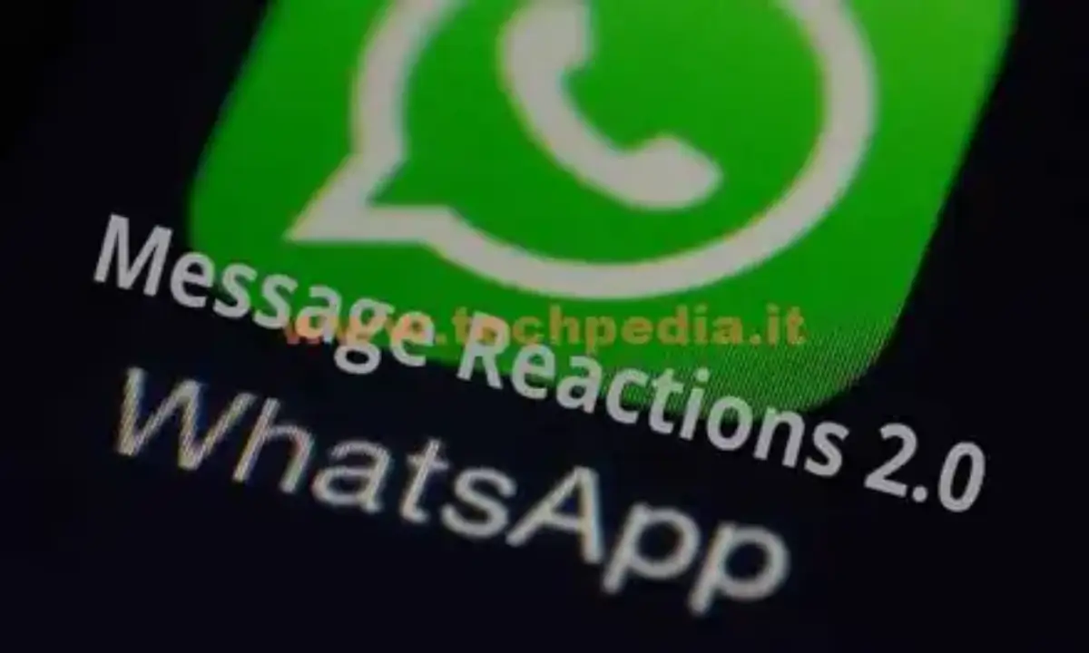 WhatsApp reazione messaggi con tutte le emoji