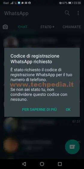 whatsapp rischio blocco definitivo 022