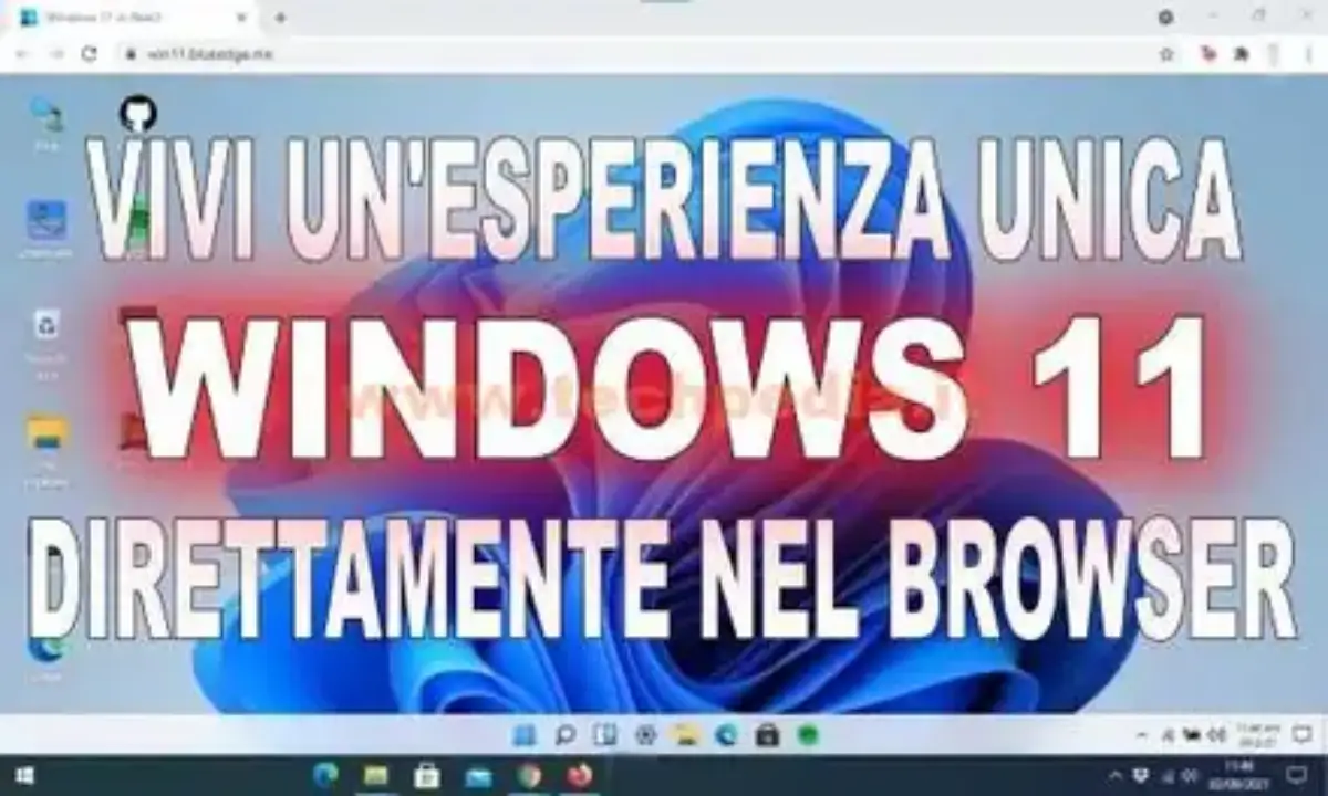 Esplora Windows 11 con il browser senza installarlo