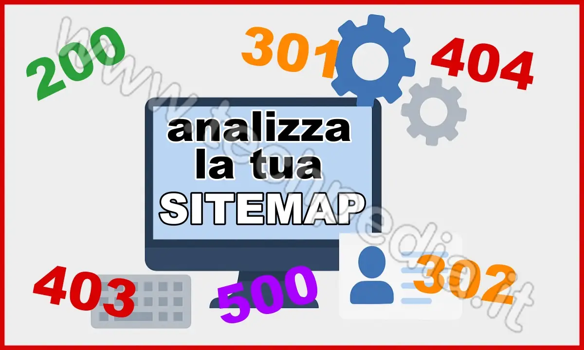 Analisi online sitemap con scansione ricorsiva