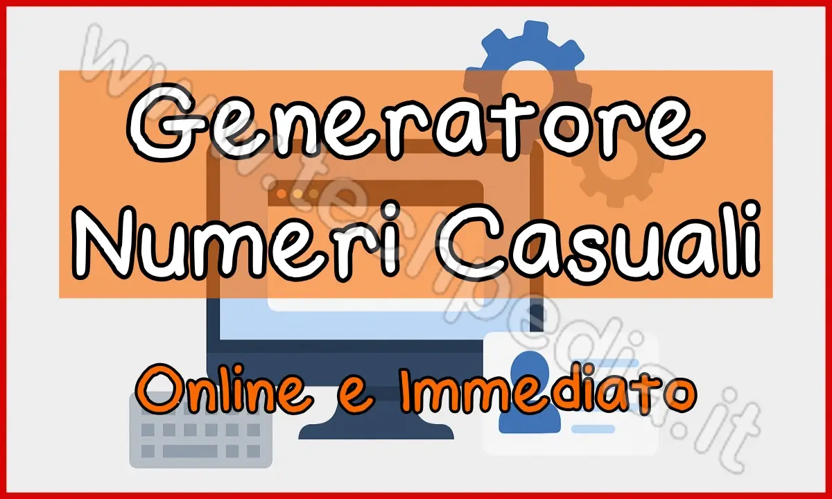 Genera un numero random tra due valori