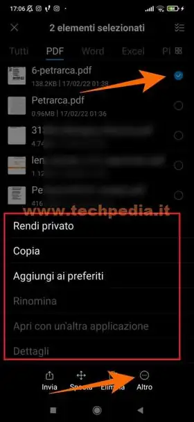 android collegamento file su home 019