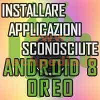 Applicazione Sconosciuta Android 8 LOGO