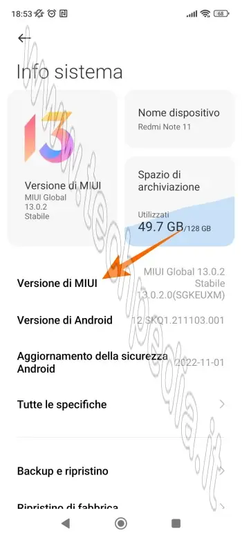 attivare opzioni sviluppatore android 034