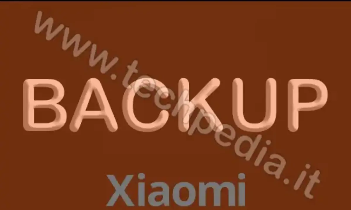 Come fare un backup Xiaomi su PC