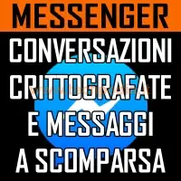 chat segrete end to end messenger logo