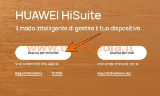 Collegare Huawei Computer Hisuite 010
