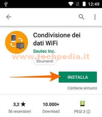 Condividere Dati Smartphone Con Wifi 010