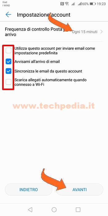 Configurare Email Istruzione Smartphone Android 052