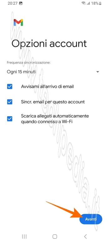 configurare email smartphone android 052