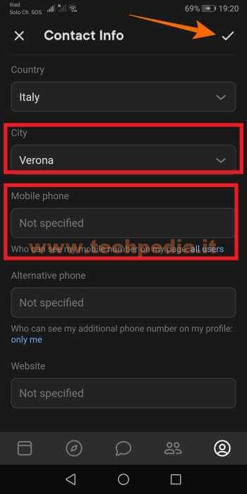 Creare Account Vk Con App Smartphone Android 067