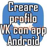 Creare Account Vk Con App Smartphone Android Logo
