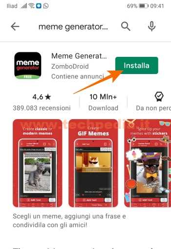 Creare Meme Smartphone Android Meme Generator Free 013