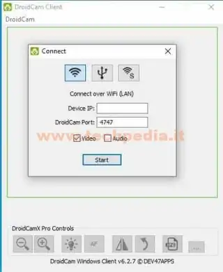 droidcam trasforma smartphone android in webcam 037