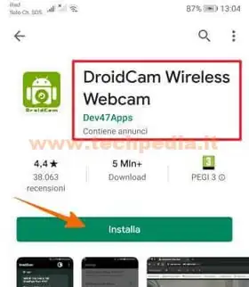 droidcam trasforma smartphone android in webcam 064