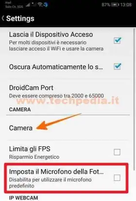 droidcam trasforma smartphone android in webcam 082