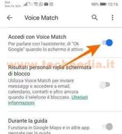 google assistant registrazioni 043