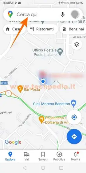 google ricorda posizione parcheggio auto 025