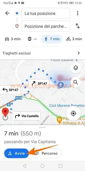 google ricorda posizione parcheggio auto 031