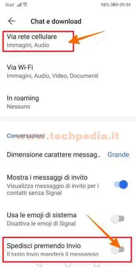 installare signal android 040