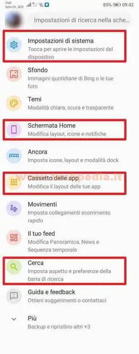 microsoft launcher android 128