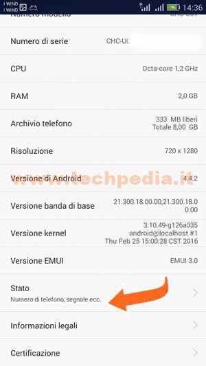 Trovare Imei Smartphone Android 013