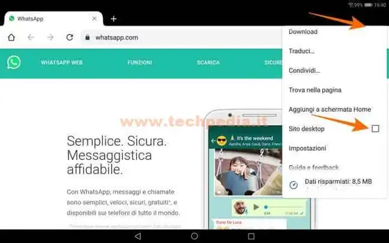 whatsapp tablet android 034