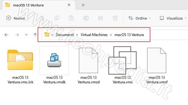 installare macos ventura pc windows vmware 052